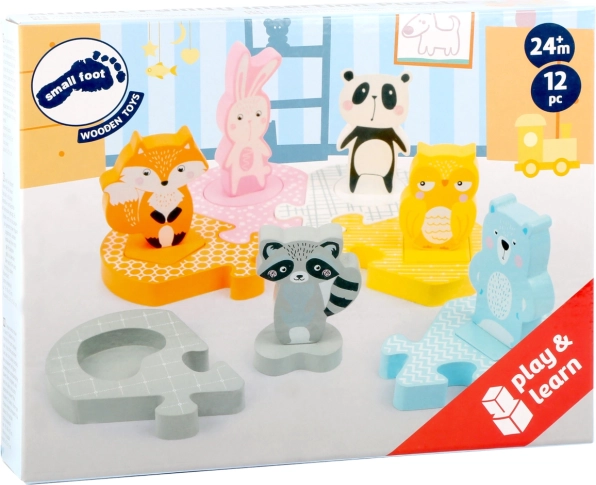 Safe wooden design for children from 2 years