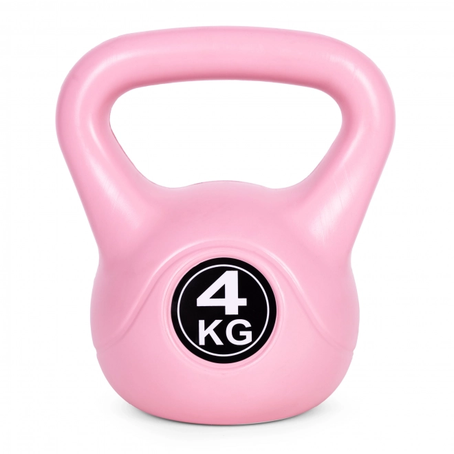 Kettlebell 4 kg pink for exercise