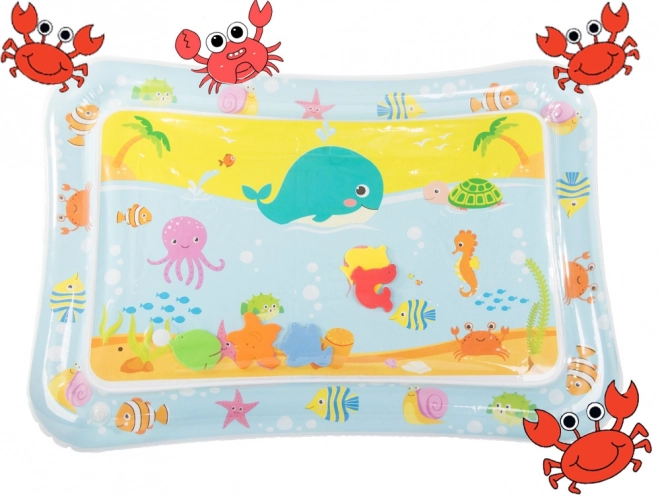 Inflatable Sensory Water Mat for Toddlers