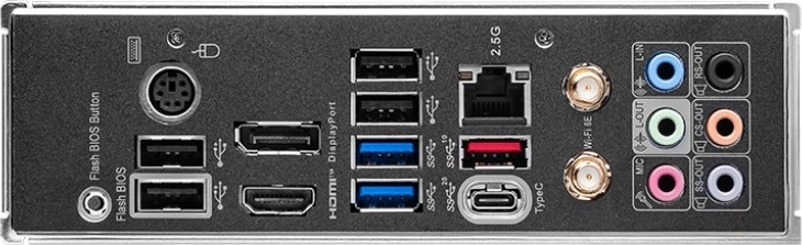 Ricca dotazione I/O e connessioni wireless