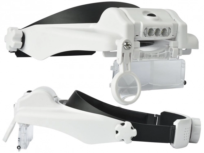 Goggles with 3 LED headlamp lens 13x