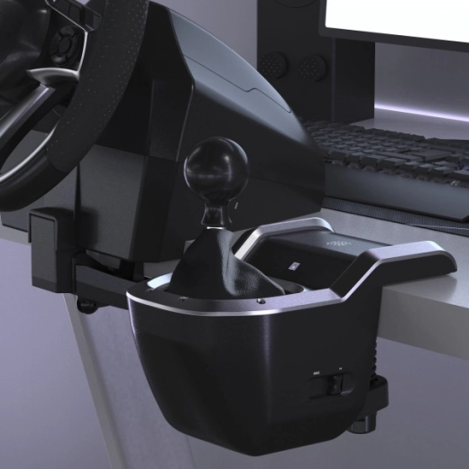 Realistic mounting and interchangeable knob