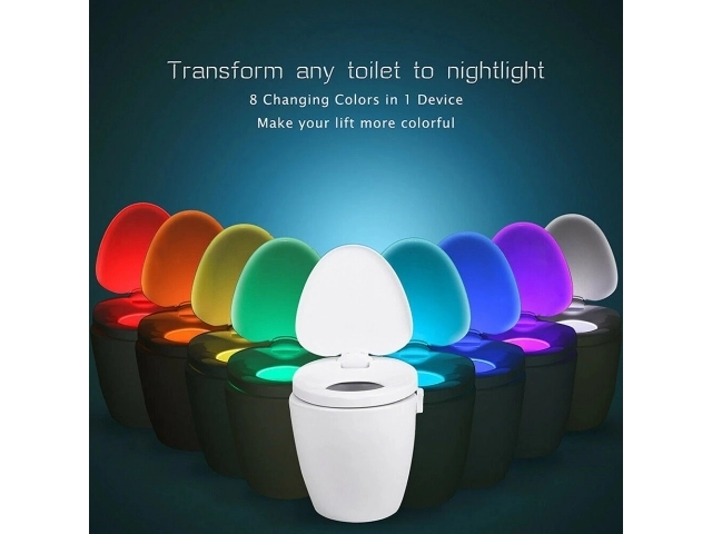 LED-Toilettenlicht mit Bewegungsmelder