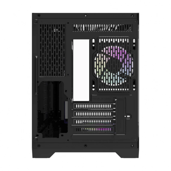 Darkflash kompakt számítógépház ARGB ventilátorokkal