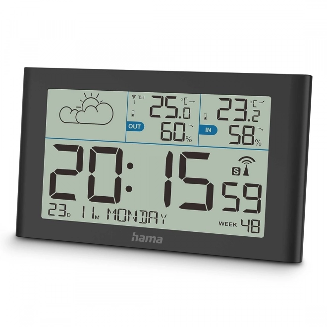 Weather Station with Thermometer and Hygrometer