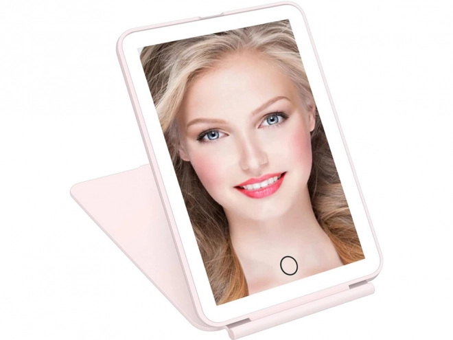 LED Lighted Foldable Makeup Mirror