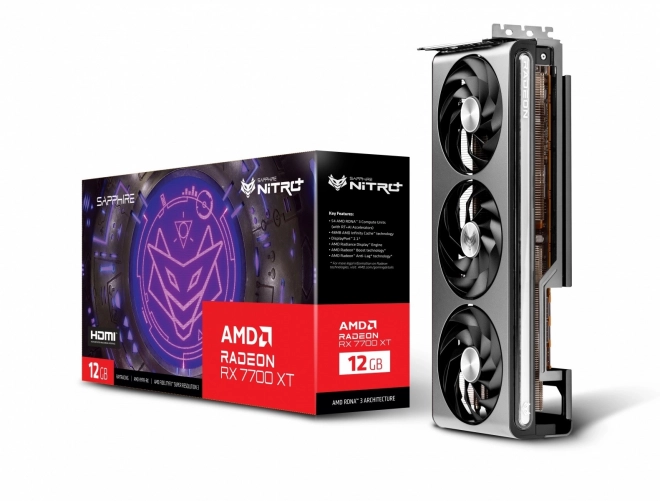 Graphics Card Radeon RX 7700 XT NITRO+ Gaming OC 12GB