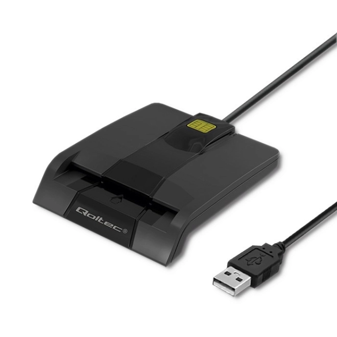 Intelligens chipes kártyaolvasó USB-C csatlakozóval