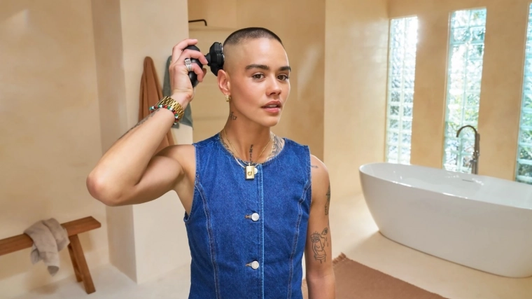 Nat en droog scheren, ergonomie in de handpalm