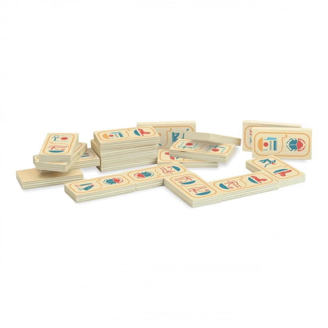 Vilac domino con geroglifici