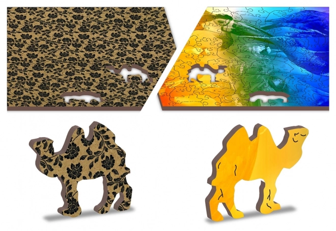 Puzzle in legno Paradiso degli uccelli