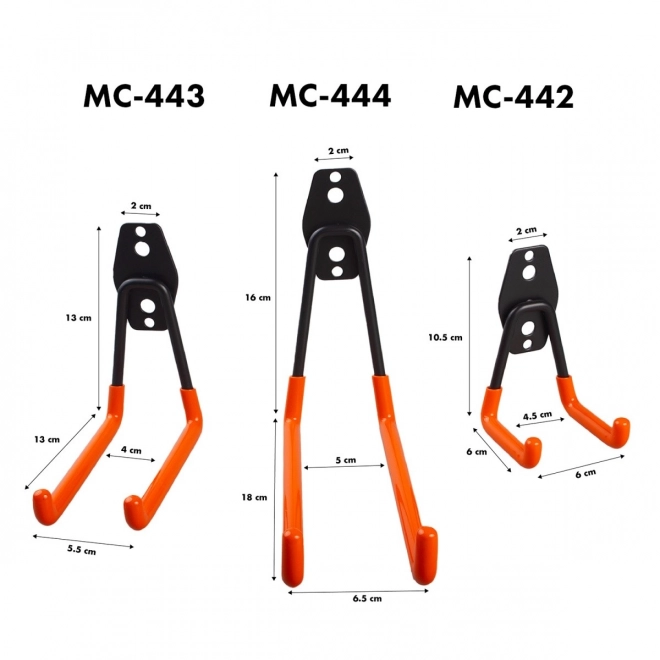 Wall Mount Heavy Duty Steel Storage Hook