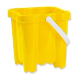 Androni Bucket castle 4 towers height 16 cm – Yellow
