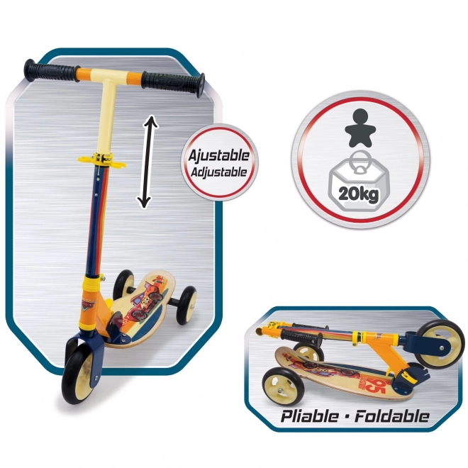 Smoby háromkerekű roller Disney Verdák fa