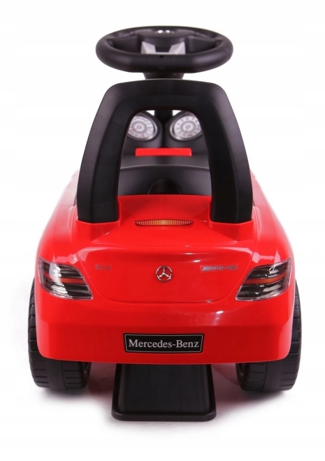 Red Mercedes Benz Ride-On Car for Children