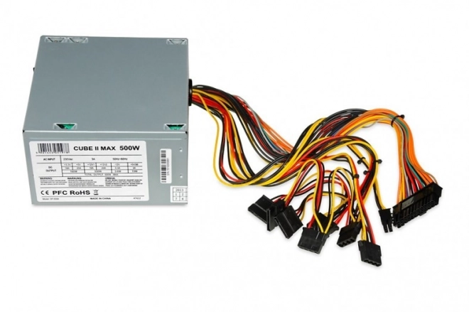 Power Supply 500W Cube II 12 cm Fan