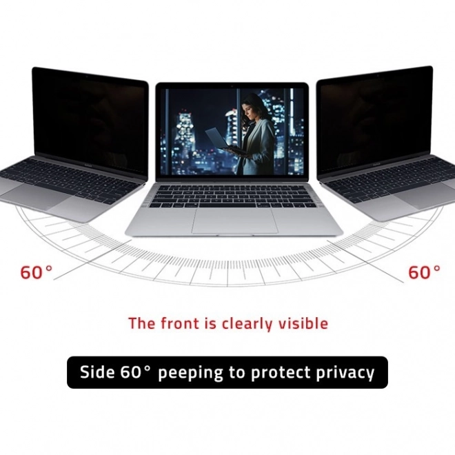 Privacy Filter for GDPR Compliance 24-inch 16:10 Black