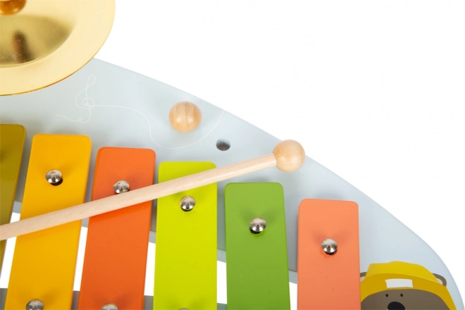 Color-coded bars for quick learning