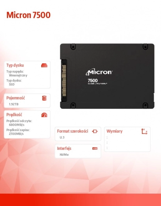 Micron Advanced NVMe SSD for Data Centers