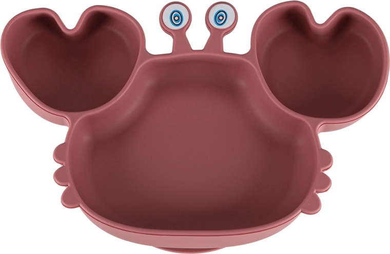 Talíř krab s dělením a silnou přísavkou