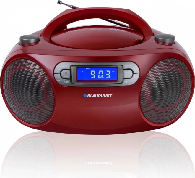 Portable Boombox FM CD MP3 USB AUX With Clock And Alarm