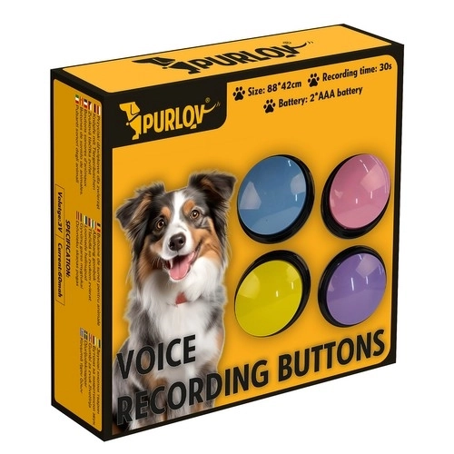Purlov Talking Dog Training Buttons