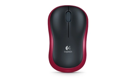 Logitech Wireless Mouse M185 Red