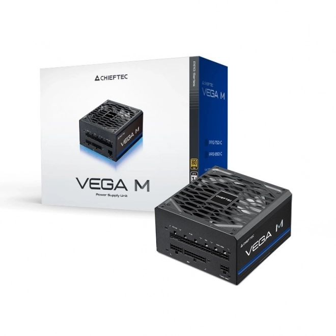 Plug-in Power Supply Chieftec Vega M 850W 80 Plus Gold