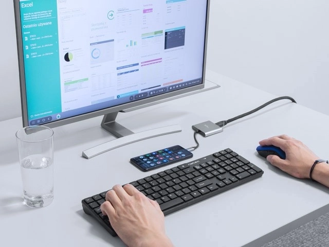 Multiport adapter Natec Fowler USB-C PD, USB 3.0, HDMI 4K