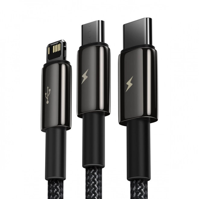 Baseus Tungsten Gold 3-in-1 USB Cable