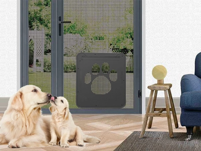 Multidirectional Pet Door for Cats and Dogs