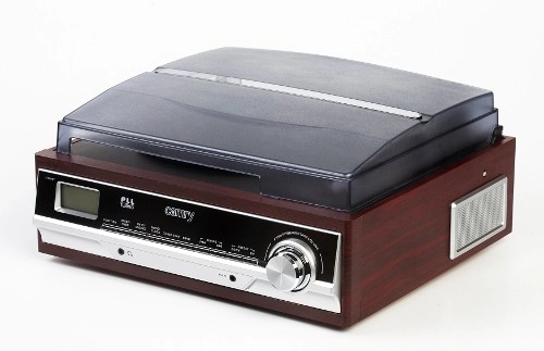 Retro-Plattenspieler mit Radio