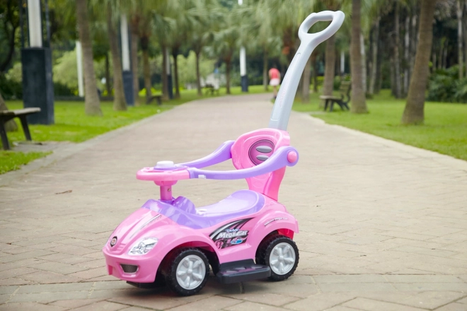 Children's Push 3-in-1 with Horn - Pink