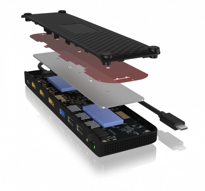 Portable USB-C Docking Station 12-in-1
