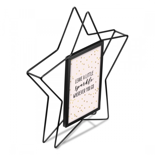 Set of 2 Black Picture Frames Stella