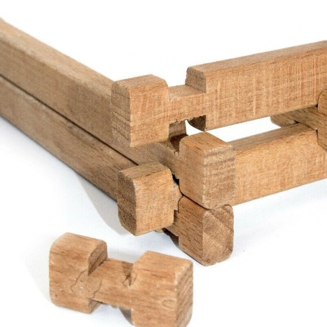 Jeujura Wooden Construction Set 100 Pieces