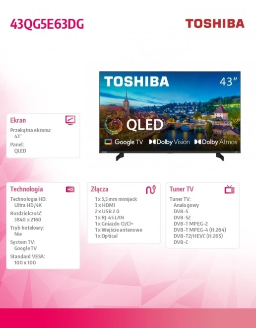 QLED TV 43-inch
