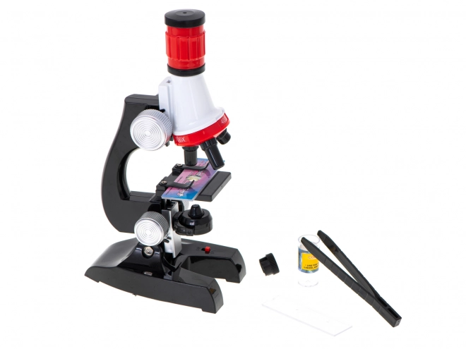 Microscopio Scientifico con Accessori