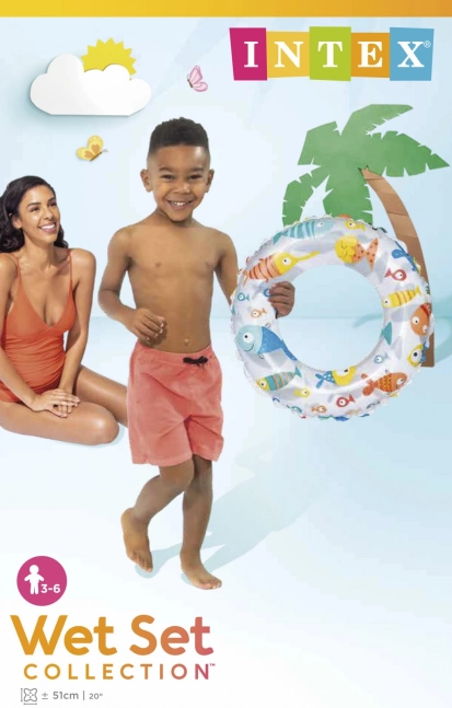 Inflatable Ring for Children with Cute Designs