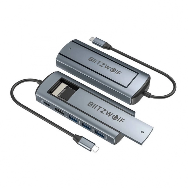 Blitzwolf multifunkciós 6 az 1-ben adapter
