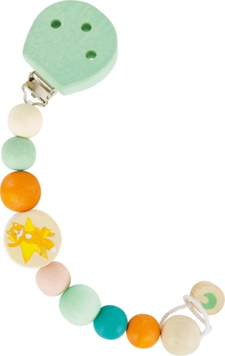 Secure attachment with metal clip