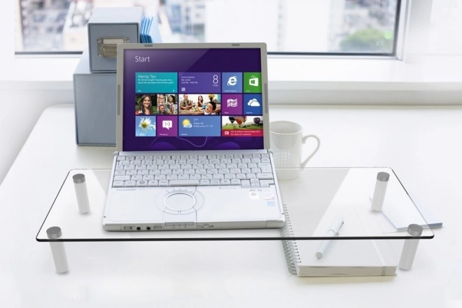 Glass Monitor Stand