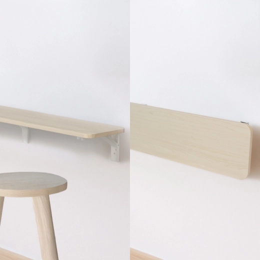 Struttura ribaltabile per il massimo risparmio di spazio