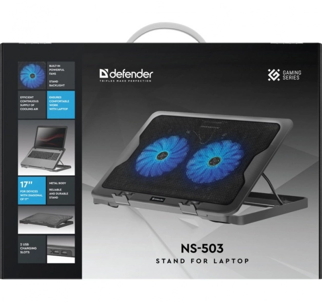 Supporto di raffreddamento per notebook 15,6"-17"
