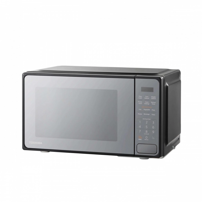 Modern Mirror Microwave Oven by Toshiba