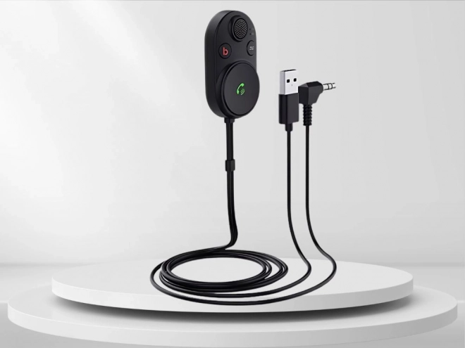 Adattatore Bluetooth auto con potenziatore di bassi