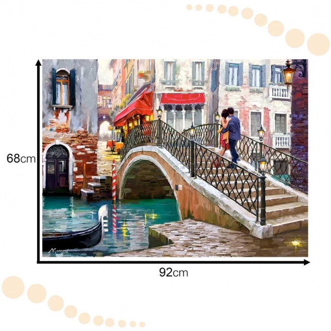 CASTORLAND Puzzle 2000 pieces Venice Bridge - Venice Bridge 92x68cm