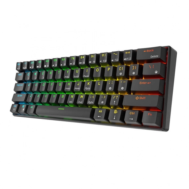 Tastiera meccanica Royal Kludge RK61 RGB con interruttori rossi
