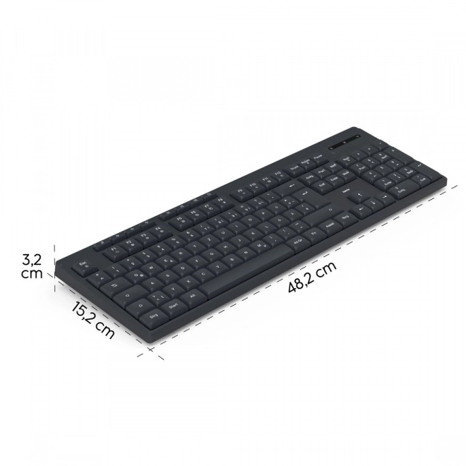 Wireless Keyboard Hama WK-200 Black