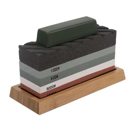 Water Sharpening Stone Set with Accessories